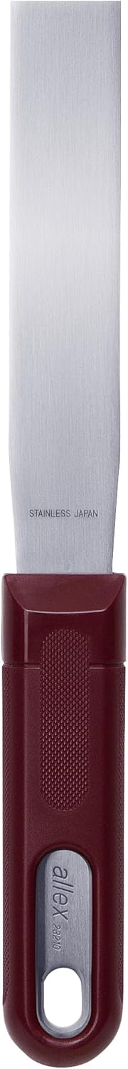 ALLEX Japanese Putty Knife 1" for Art and Paint, Flexible Stainless Steel Blade, Heavy Duty Handle