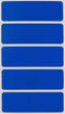 ChromaLabel 1 x 3 Inch Permanent Color Code Rectangle Labels, 150 Stickers per Pack, Dark Blue