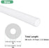 9/16"(14mm) 23/32"(18mm) 8ft(2.5M) M METERXITY Silicone Tubing, ID x OD Silicone Rubber Vacuum Tube, High Temp Water