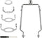 Lamp Shade Harp Holder Kits Adjustable 7" 8" 9" 10" fit for