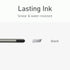 Pentonic Ballpoint Pens, 25 Count, Black Colored Ink, 1.0 mm Medium Point for Journaling & Note Taking