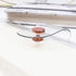 Personal A6 Transparent PVC Binder Cover, Clear Soft PVC Notebook Shell, 6 Rose Gold Ring Protector with Snap Button