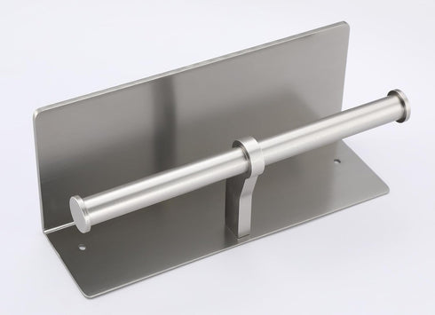 TOPGHIP Toilet Paper Holder - Double Rolls Toilet Tissue Holder with Phone Shelf for Bathroom - TP Roll Holder