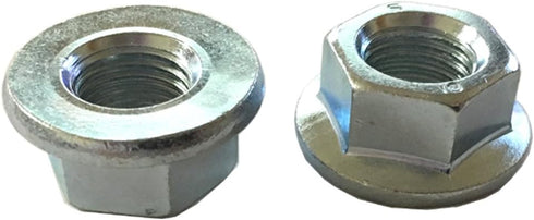 Clipsandfasteners 5 M14-1.5 Hexagon Flange Nut - Non-Serrated Class 10 Zinc. DIN 6923