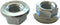 Clipsandfasteners 5 M14-1.5 Hexagon Flange Nut - Non-Serrated Class 10 Zinc. DIN 6923