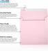 LUXPaper Candy Pink Square Invitation Envelopes | Peel & Press | 5 1/4" x 5 1/4" | 50 Qty | 80lb. Text