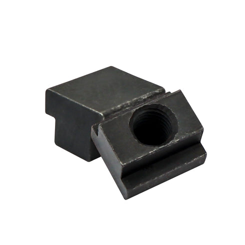 4pcs 3/8”-16 Threaded T-Slot Nuts, Black Oxide Finish Sliding Nuts T Track Accessories, Hammer Head Fastener for