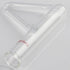 stonylab Thiele Melting Point Tube, Borosilicate Glass Measuring Point Lab Melting Point Tube, Triangle Shape, 150 mm