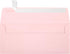 LUXPaper #10 Business Envelopes | 4 1/8" x 9 1/2" | Peel & Press | 80lb. Text | Candy Pink | 50 Qty