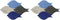 MAGICLULU 8 Pcs Fish Felt Tiles Self-Adhesive Bulletin Board Decorative Wall Stickers