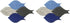 MAGICLULU 8 Pcs Fish Felt Tiles Self-Adhesive Bulletin Board Decorative Wall Stickers