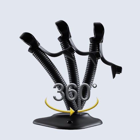 Adjustable Handheld Scanner Holder Bracket for Desk Portable Barcode Scanner Stand Compatible with Pos and Zebra