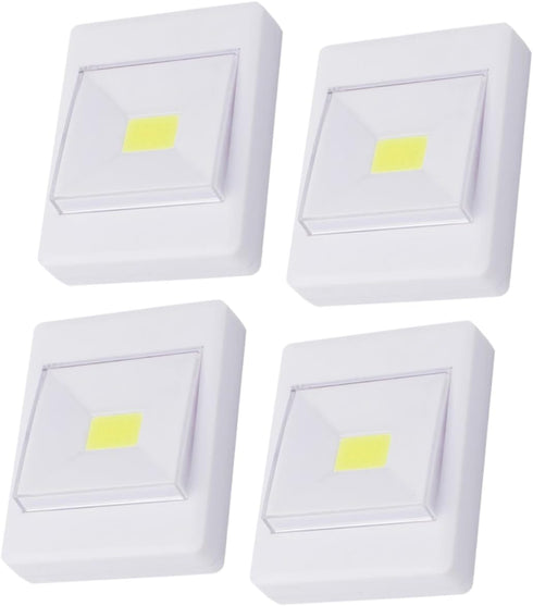UKCOCO 4Pcs Cob LED Cabinet Light Light for Home Use Easy Self