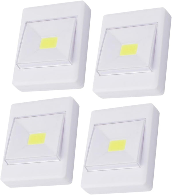 UKCOCO 4Pcs Cob LED Cabinet Light Light for Home Use Easy Self