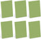 Trendy Spring Sage Sticky Note Pads, 4" x 6", Recycled, Set of Six Pads, 50 Sheets Each, Made in The USA