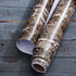 Brown Marble Contact Paper for Countertops, Waterproof Peel and Stick Wallpaper 15.7"x80" for Cabinets and Desks
