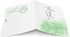 BZHTRMK 20PCs, 4x6 inch. Watercolor Style, Pink & Green Linear Floral Thank You Cards with Envelopes, Warm