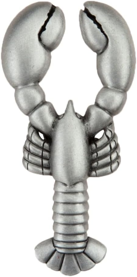 212 Main Artisan Collection Lobster Knob, Antique Pewter