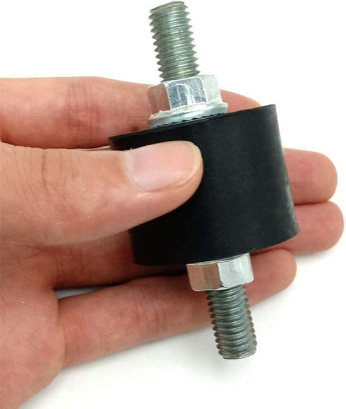M8 Rubber Studs Shock Absorber Anti-Vibration Isolator Mounts, 4 Packs for Air Compressors, Garage Motors