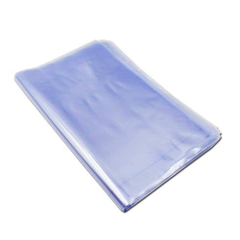 Shrink Wrap Bags - 100 Packs of Heat Shrink Wrap PVC Material, 8 x 10 Inches (Blue)