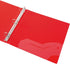 Filexec 1" Frosted Ring Binder, Set of 6 Assorted Colors: Blueberry, Strawberry, Grape, Lime, Lemon, Tangerine