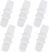 Plastic Hose Barb Fitting, 1/2" x 1/2" Pipe Connectors, Barbed Splicer Joint Adapter, 6 Pcs