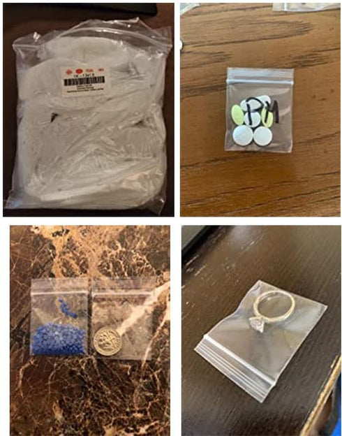 iMBAPrice Clear Reclosable Poly Bags - 1.5" x 1.5" Inch, Case of 1000 Bags