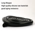 REJNHO 10m 8 10mm) Pure Silicone Hose - Flexible Gas & Water Pipe for Pump Transfer, Home Brewing & Winemaking(Length *