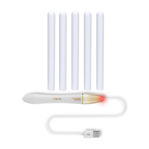 5 Pcs Drying Sticks, Desiccant Block Cleaning Water Absorption Rod Dryer Stick for Toys + 1x USB Heating Rod
