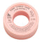 Gasoila Pink PTFE Thread Seal Tape, 1/2 Inch x 260 Inch Roll, Professional-Grade for Water Lines