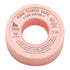 Gasoila Pink PTFE Thread Seal Tape, 1/2 Inch x 260 Inch Roll, Professional-Grade for Water Lines