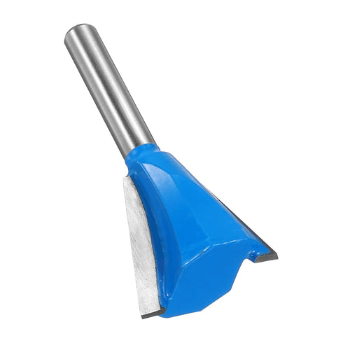 2pcs 1" 1/4" 14 HARFINGTON Dovetail Router Bit Diameter Shank Tungsten Carbide Degree Dovetail Joint Drill Bit for Box