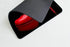 pingpi Women Mouse Pad Custom, Red High Heels in Black, Nonslip Rubber Backing, 9.5 X 7.9 Inch