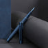 Hongdian Dark Blue Forest Fountain Pen - Fine Nib 0.5mm with Beautiful Tree Texture