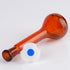 stonylab Glass Volumetric Flask, Class A Amber Volumetric Flask with Glass Stopper, Borosilicate Glass Heavy Wall