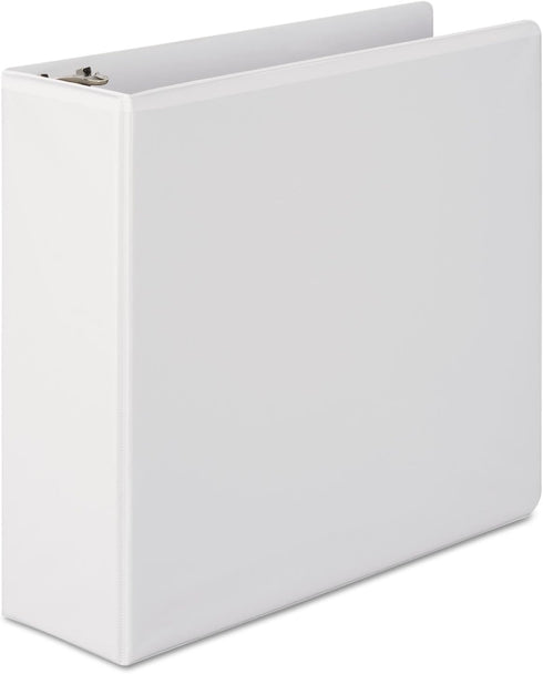 Wilson Jones 3 Inch White 3 Ring Binder, Basic Round Ring View Binder (W362-49W)