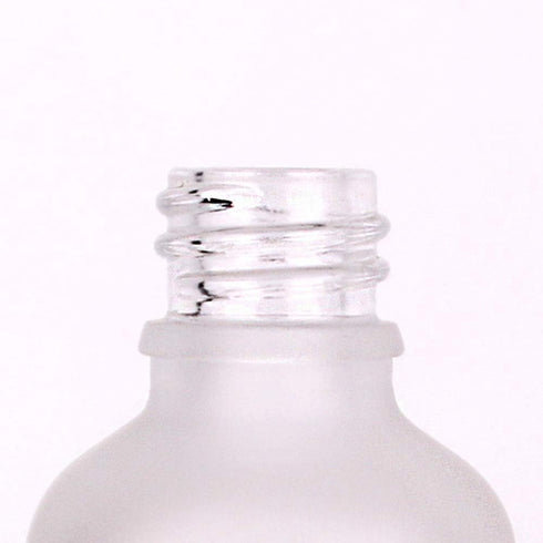 4 Pack Frosted Glass Dropper Bottles, 100ml/3.4oz Essential Oil Bottles with Eye Dropper and Bamboo Lids