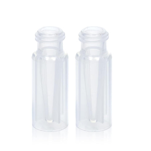 9 mm Screw Top Vials, 0.3 mL Fused Inserts, Polypropylene, 100 pcs/pk