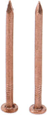 MY MIRONEY 20 Pack Solid Copper Nail Spikes, 1.5 Inch for Slating & Roofing
