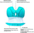 Generic Waist Protection Comfortable Seat Cushion Breathable Soft Seat Pads Pain Relief Chair Protective Mat Computer