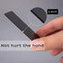 Thick Black Aluminum Business Cards, Anodized Aluminum 15 pcs with Protector Sleeves, 86 x 54 x 0.8mm (Frosted)