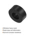 8pcs Rubber Spacer, 1 Inch OD, 0.47 Inch ID, 0.4 Inch Thick Neoprene Round Anti Vibration Isolation Pads, Black, for