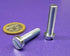 K-mac M6 1 mm 25 mm 50 Zinc Plated Cheese Head Slotted Machine Screws FT x x Length Pcs