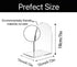 Lulonpon 16pcs Book Ends, Acrylic Non-Skid Bookends for School Library and Desktop Organizer