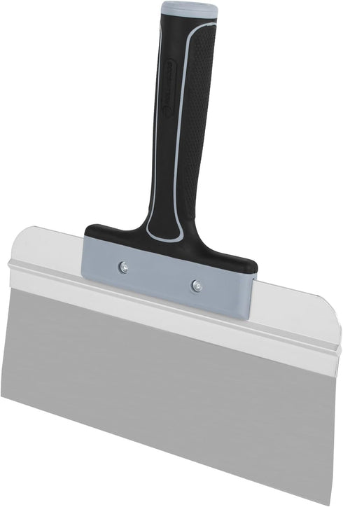 ROLLINGDOG 10 Inch Drywall Taping Knife - Stainless Steel Blade with Threaded End for Extension Pole, Ideal for
