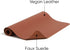 Smead Desk Pad, Vegan Leather Desk Mat with Non-Slip Faux Suede Backing, Perfect Desk Organizer for Office Decor, 31.5” x 15.7” Medium, Saddle (64832) by SMEAD