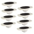 8pcs Self-Adhesive Sticky Casters for Easy Movement of Storage Boxes Trash Cans