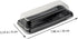 16pcs Packaging Creative Bread Box with Lid Black Rectangular Cake Storage Case for Bakery, Loaf Bread and Household