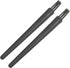 uxcell 2 Pcs Antistatic ESD Brush for Electronics, Portable Plastic Handle Nylon Lab Cleaning Brushes, 18x9mm Bristles