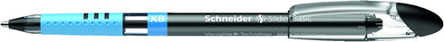 Schneider Slider Ballpoint Pen, Extra-Bold 1.4 mm, Assorted Barrel and Ink Colors, 8/Pack